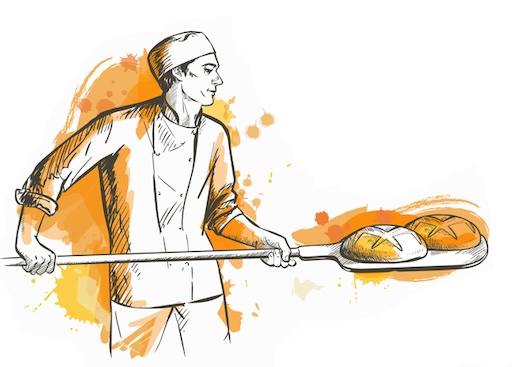 Notre boulanger artisanal dans la meilleure boulangerie Bio de Montpellier